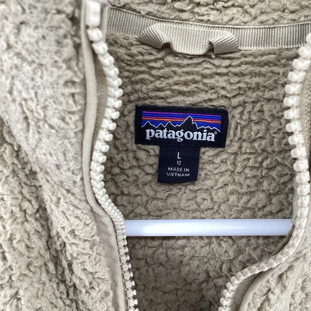 Boys Patagonia 1/4 Zip Pullover Sherpa Fleece